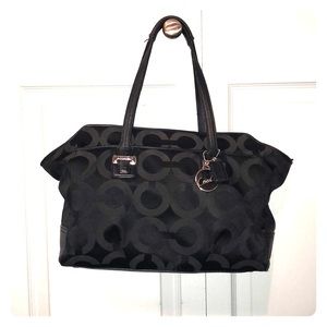 Black COACH purse